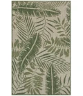 Nourison Garden Oasis Ivory Green GOA02 3 ft. X 5 ft. Rectangle Rug