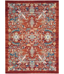 Nourison Home Parisa PSA02 Brick 8 ft. 6 in. X 11 ft. 6 in. Area Rug