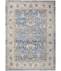 Nicole Curtis Series 4 Area Rug SR402 Light Blue Grey