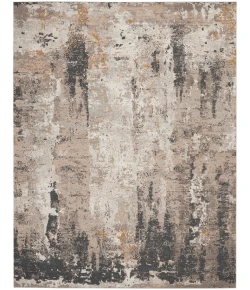 Nourison Home Tangra TNR05 Cream Grey 7 ft. 10 in. X 9 ft. 10 in. Area Rug