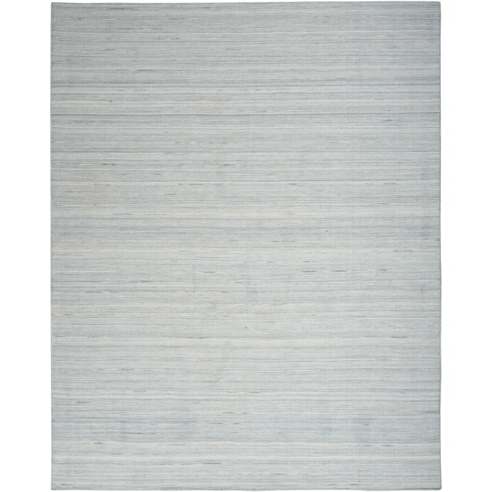 Nourison Interweave Light Blue IWV01 10 ft. X 14 ft. Rect. Rug