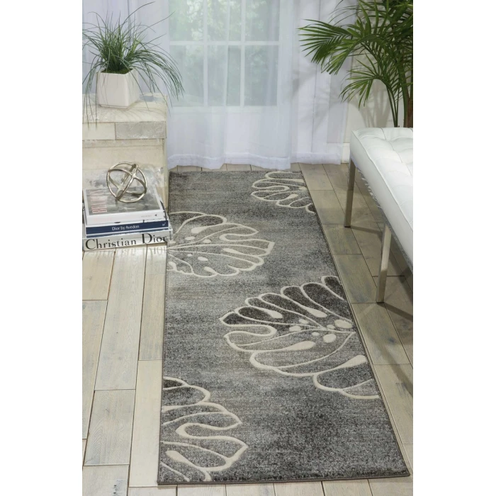 Nourison Maxell Runner Area Rug MAE04-Grey