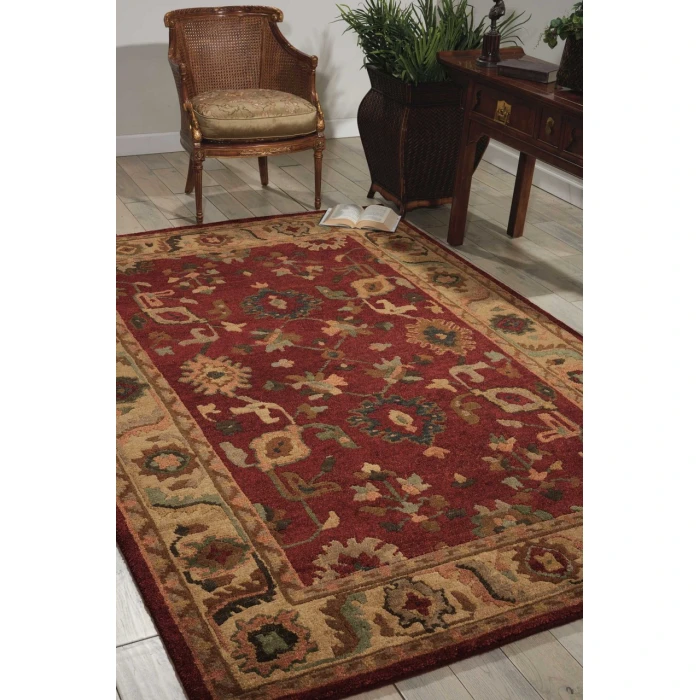 Nourison Tahoe Area Rug TA08-Red