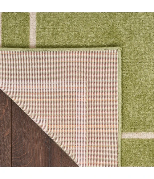 Nourison Nourison Essentials Area Rug NRE02 Green Ivory