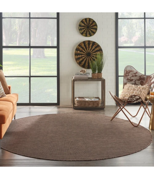 Nourison Positano Round Area Rug POS01-Natural