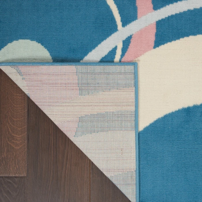 Nourison Grafix Area Rug GRF21-Blue Multi Colored
