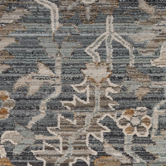 Nourison Lynx Navy Multicolor LNX02 8 ft. X 10 ft. Rect. Rug