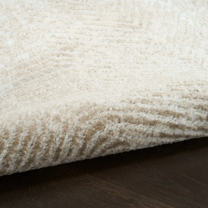 Nourison Dekor Ivory Taupe DEK04 7 ft. 10 in. X 9 ft. 10 in. Rect. Rug