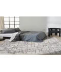 Calvin Klein CK950 Rush Ivory/Grey CK952 9 ft. X 12 ft. Rectangle Rug