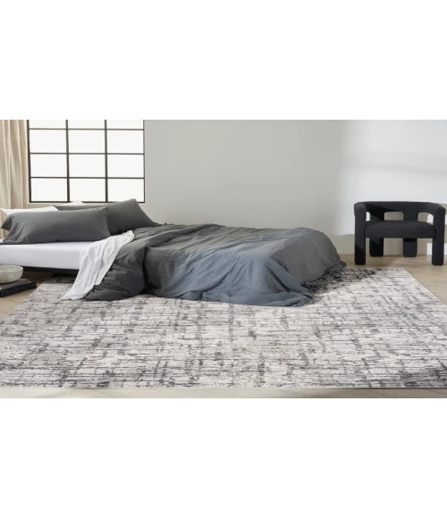 Calvin Klein CK950 Rush Ivory/Grey CK952 9 ft. X 12 ft. Rectangle Rug