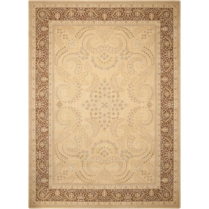Nourison Home Persian Empire Beige PE25 3ft.6in. x 5ft.6in. Rect. Rug