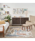 Nourison Astra Machine Washable Area Rug ASW01 Ivory