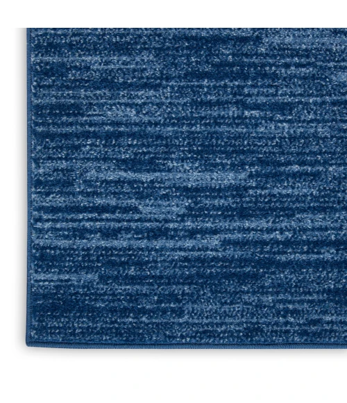 Nourison Nourison Essentials Navy Blue Area Rug NRE01 Navy Blue 10' x 14'