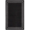 Nourison Home Nourison Essentials NRE02 Black Ivory 3 ft. X 5 ft. Area Rug