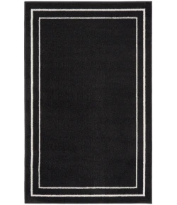 Nourison Home Nourison Essentials NRE02 Black Ivory 3 ft. X 5 ft. Area Rug