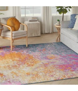 Nourison Home Passion PSN10 Sunburst 7 ft. 10 in. Square Area Rug
