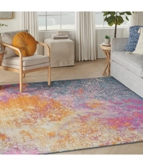 Nourison Passion Area Rug PSN10 Sunburst