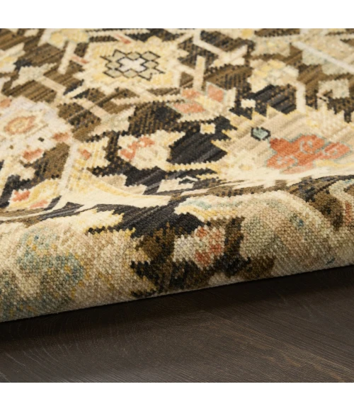 Nourison Home Antique Bloom Brown ANB02 8ft. x 10ft. Rect. Rug