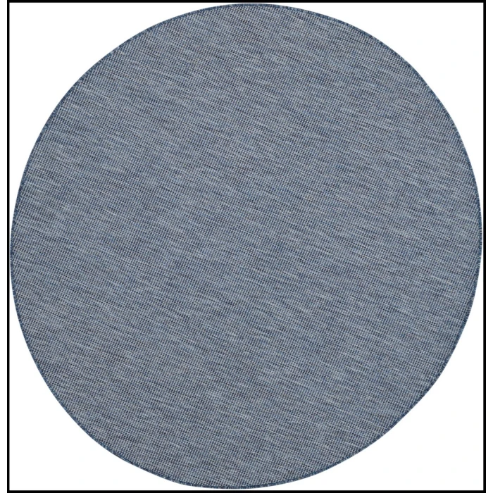 Nourison Positano Round Area Rug POS01-Navy Blue