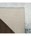 Nourison Dekor Grey Navy DEK04 2 ft. X 4 ft. Rect. Rug