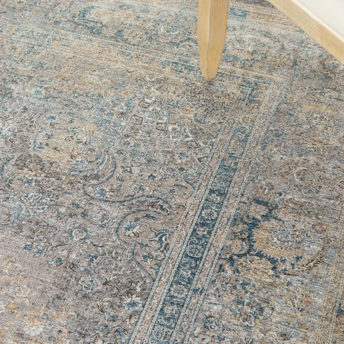 Nourison Starry Nights Area Rug STN06-Cream Blue