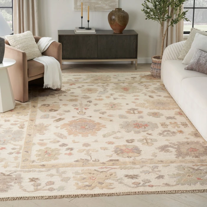 Nourison Whispers Ivory WHP04 9 ft. X 12 ft. Rect. Rug