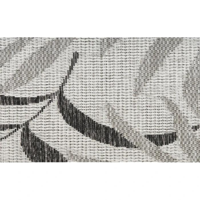 Nourison Garden Oasis Grey GOA01 5 ft. X 7 ft. Rectangle Rug