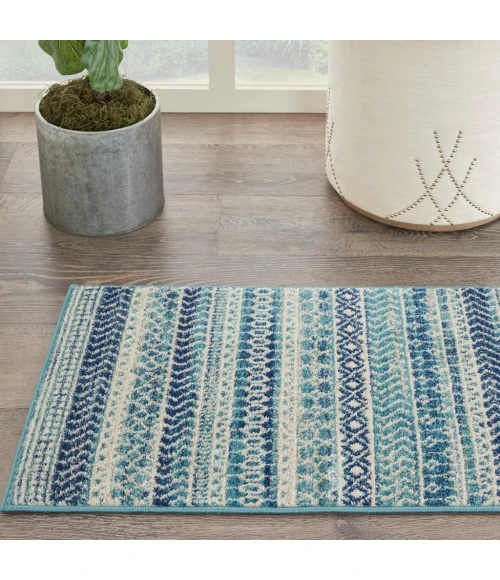 Nourison Passion Area Rug PSN26-Navy Blue