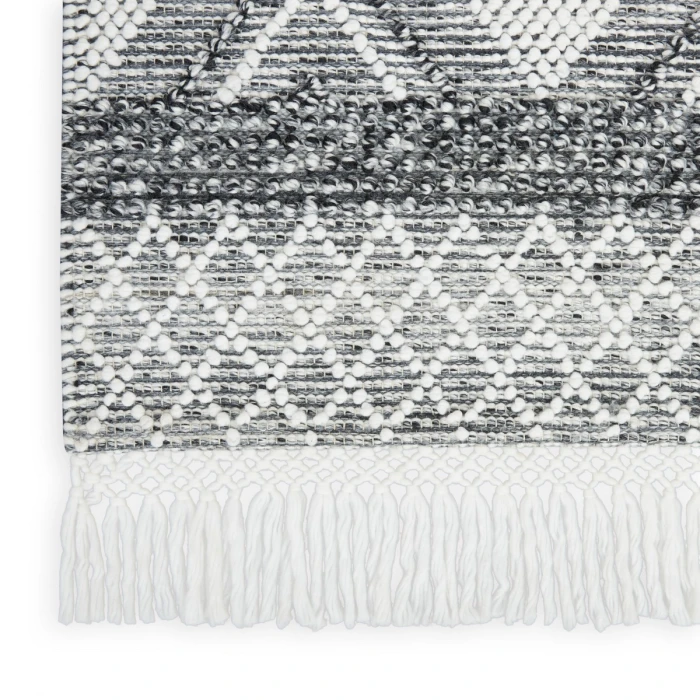 Nicole Curtis Series 3 Area Rug SR301 Grey/Ivory 2'3" x 8'
