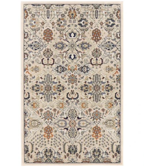 Nourison Allur Beige ALR03 4 ft. X 6 ft. Rectangle Rug