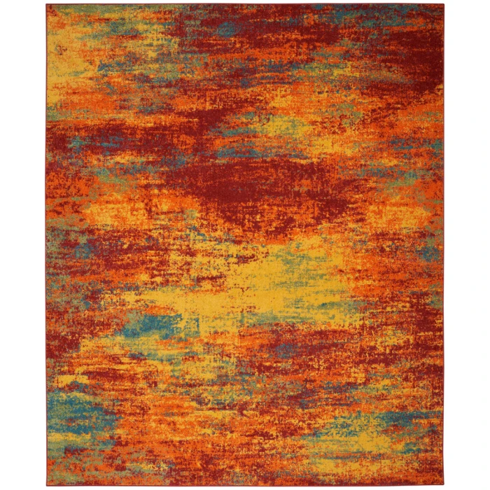 Nourison Home Nourison Essentials Flame NRE06 8 ft. X 10 ft. Rectangle Rug