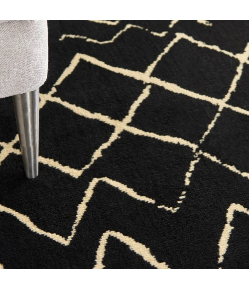 Nourison Grafix Area Rug GRF04-Black