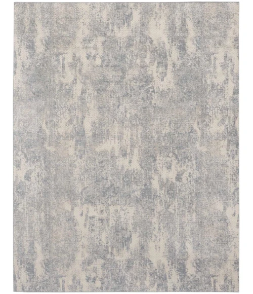 Nourison Exhale Light Grey EXL01 8 ft. X 10 ft. Rect. Rug