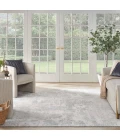 Nourison Exhale Light Grey EXL01 8 ft. X 10 ft. Rect. Rug
