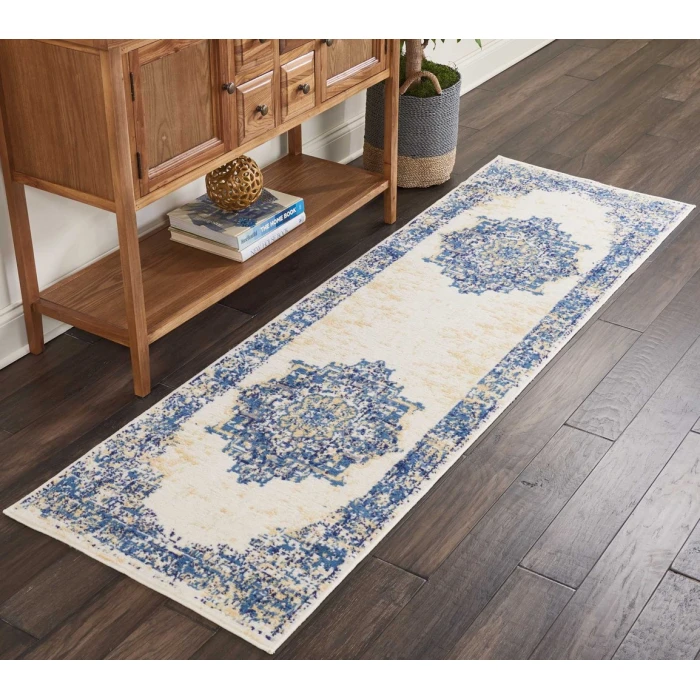 Nourison Grafix Runner Area Rug GRF14-White