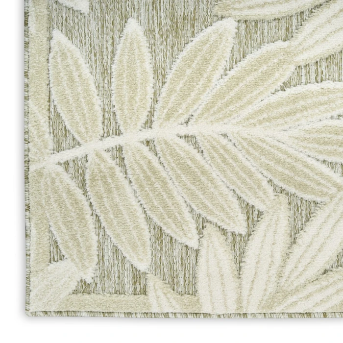 Nourison Aloha Ivory Sage ALH18 9 ft. X 12 ft. Rect. Rug