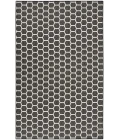 Nourison Twist Reversible Black TWS01 4 ft. X 6 ft. Rect. Rug