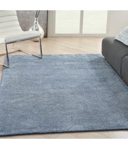 Michael Amini Ma30 Star SMR01 Blue 5 ft. 3 in. X 7 ft. 3 in. Area Rug