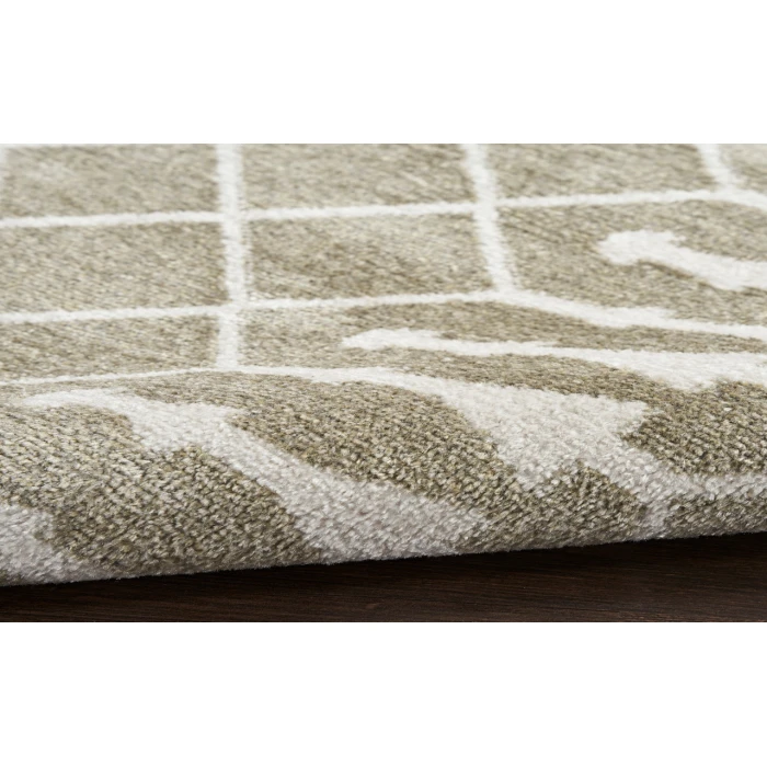 Nourison Astra Machine Washable Sage ASW10 6 ft. 7 in. X 9 ft. Rectangle Rug