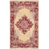 Nourison Home Grafix GRF14 Cream Red 3 ft. X 5 ft. Area Rug