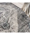 Kathy Ireland American Manor Area Rug AMR02 Grey 7'10" x 9'10"