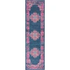 Nourison Home Passion PSN03 Blue 2 ft. 2 in. X 7 ft. 6 in. Area Rug