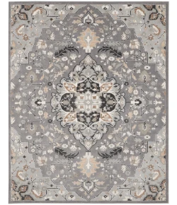 Nourison Home Elation ETN09 Grey 9 ft. X 12 ft. Area Rug