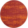 Nourison Home Nourison Essentials NRE03 Red 6 ft. Round Area Rug