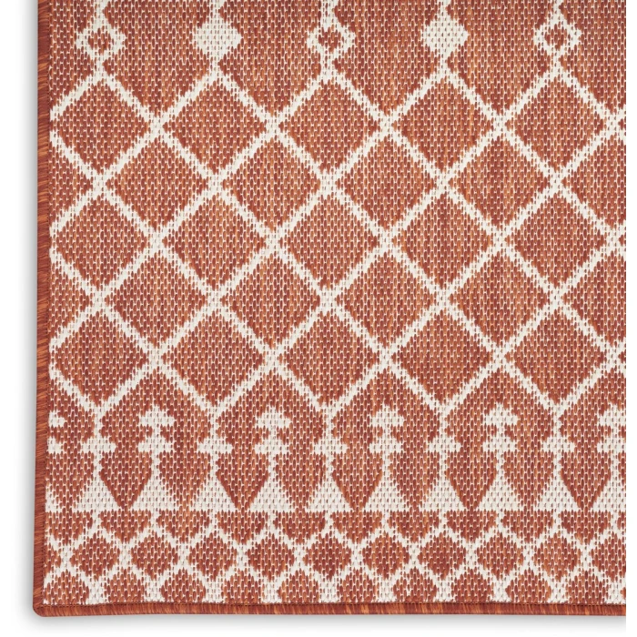 Nourison Positano Terracotta POS02 3ft. x 5ft. Rect. Rug