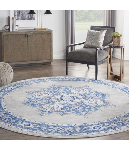 Nourison Whimsicle Area Rug WHS03-Grey Blue