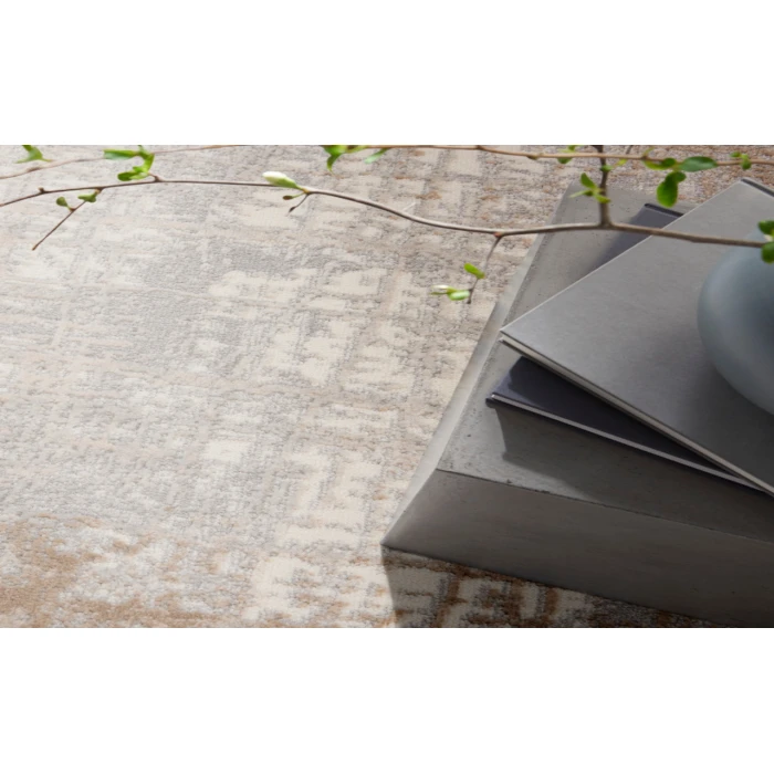 Calvin Klein CK950 Rush Ivory/Taupe CK950 10 ft. X 14 ft. Rectangle Rug
