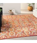 Nourison Allur Area Rug ALR05-Red Multicolor