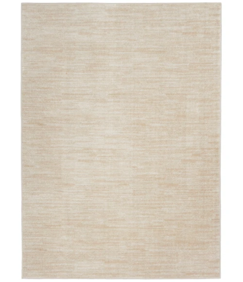 Nourison Essentials Ivory Beige Area Rug NRE01-Ivory Beige