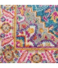 Nourison Passion Runner Area Rug PSN20-Teal Multicolor